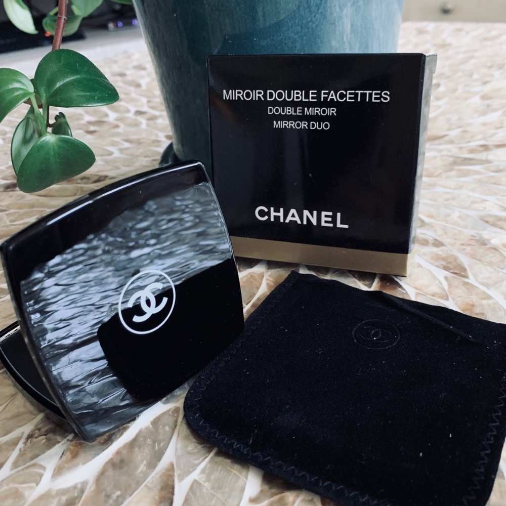 Chanel Double Facettes Compact Mirror New In Box